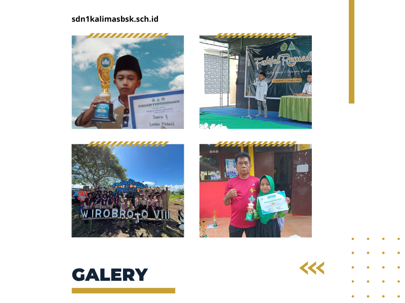 Galery Pencapaian Siswa Siswi SD Negeri 1 Kalimas