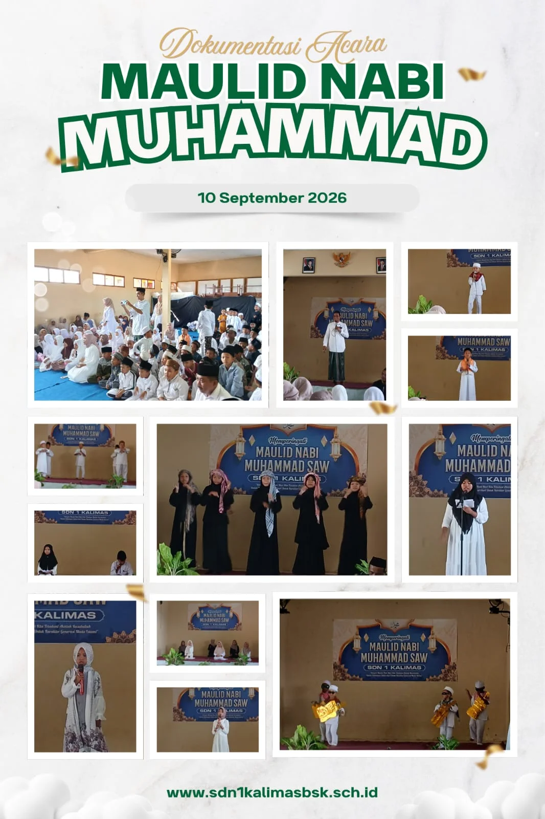 Memperingati Maulid Nabi Muhammad SAW